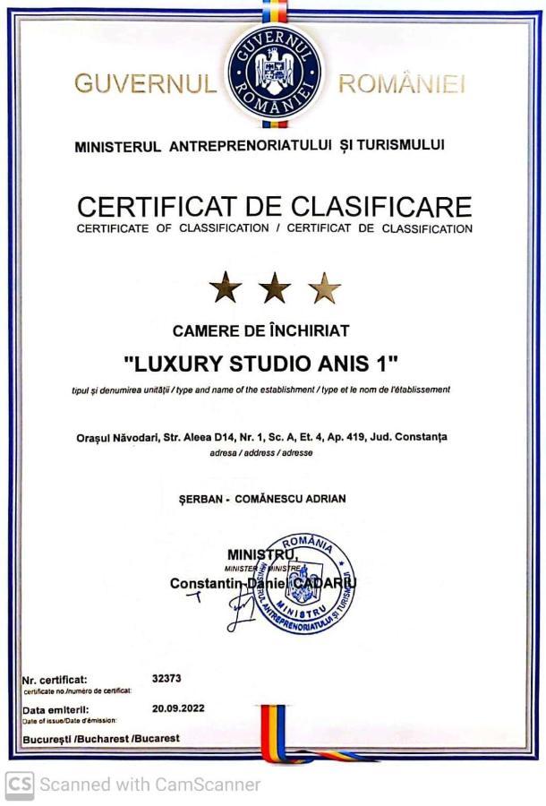 Luxury Studio Anis 1 Năvodari Exteriör bild